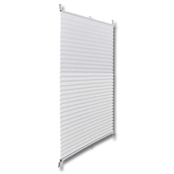 vidaXL Store pliss&eacute; 50x150 cm Blanc