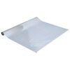 vidaXL Film solaire &agrave; effet r&eacute;fl&eacute;chissant statique argent&eacute; 60x1000 cm