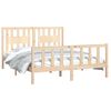 vidaXL Cadre de lit sans matelas bois massif de pin 150x200 cm