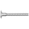 vidaXL Vis confirmat 12 pcs Argent&eacute; &Oslash;5 x 40 mm M&eacute;tал
