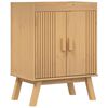 vidaXL Ensemble de mobilier de salle de bain avec tiroir 2 pcs Marron