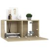 vidaXL Ensemble de meubles TV 8 pcs Ch&ecirc;ne sonoma Bois d'ing&eacute;nierie