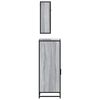 vidaXL Ensemble de meubles de salle de bain 3 pcs Sonoma gris