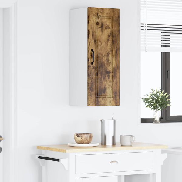 vidaXL Armoire de cuisine Ch&ecirc;ne fum&eacute; 30 x 31 x 80 cm Bois d'ing&eacute;nierie