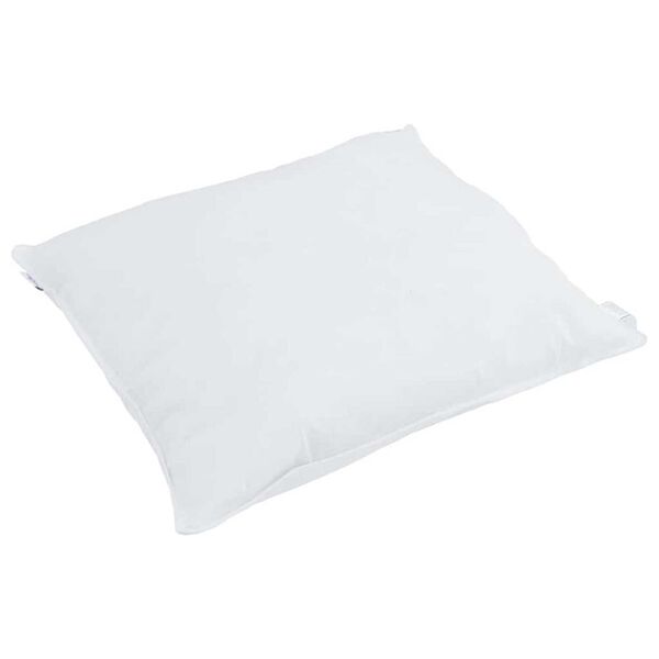 vidaXL Oreiller avec oreiller Blanc 50 x 50 cm Plume