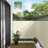 vidaXL &Eacute;cran de balcon Cr&egrave;me 110 x 700 cm Tissu Oxford