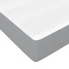 vidaXL Lit avec tiroirs et matelas blanc 90x200 cm bois massif de pin