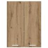 vidaXL Armoire suspendue avec stockage Ch&ecirc;ne artisanal 60 x 31 x 80 cm