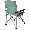Eurotrail Chaise de camping Bolzano Vert mer
