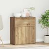 vidaXL Buffet Ch&ecirc;ne artisanal 60 x 31 x 70 cm Bois d'ing&eacute;nierie