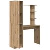 vidaXL Bureau 2 pcs Ch&ecirc;ne artisanal