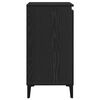 vidaXL Buffet Ch&ecirc;ne noir 60 x 35 x 70 cm Bois d'ing&eacute;nierie