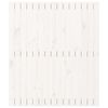 vidaXL Tête de lit murale Blanc 95,5x3x110 cm Bois massif de pin