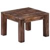 vidaXL Table basse 50x50x35 cm Bois de manguier massif