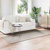 vidaXL Tapis de surface HUARTE Cr&egrave;me 170 x 120 cm Polyester
