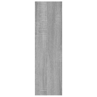 vidaXL Étagère murale Sonoma gris 75x16x55 cm Bois d'ingénierie