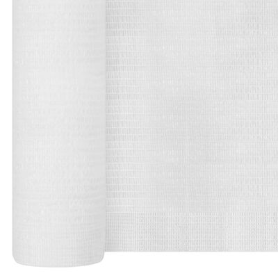 vidaXL Filet brise-vue Blanc 1,2x25 m PEHD 150 g/m²