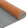 vidaXL Cloison de s&eacute;paration marron largeur 250 cm hauteur 165 cm bambou