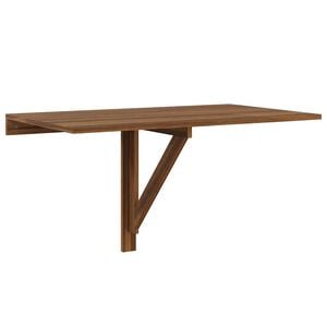 vidaXL Table murale pliable Ch&ecirc;ne marron 100x60x56cm Bois d'ing&eacute;nierie