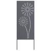 vidaXL &Eacute;cran de confidentialit&eacute; de jardin Anthracite 50 x 140 cm