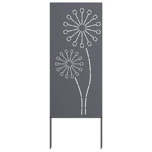 vidaXL &Eacute;cran de confidentialit&eacute; de jardin Anthracite 50 x 140 cm