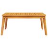 vidaXL Salon de jardin 4 pcs avec coussins Bois d'acacia solide