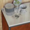 vidaXL Ensemble de rangement cuisine 2 pcs Rouill&eacute; Acier patin&eacute;