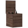 vidaXL Bo&icirc;te de rangement ch&ecirc;ne marron 30x35x35 cm bois d'ing&eacute;nierie