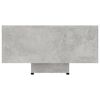vidaXL Table basse Gris béton 85x55x31 cm Bois d'ingénierie