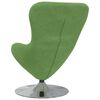 vidaXL Fauteuil &oelig;uf Vert clair Velours