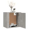 vidaXL Tables de chevet murales 2 pcs Gris b&eacute;ton 50x30x47 cm