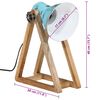 vidaXL Lampe de bureau 25 W bleu d&eacute;lav&eacute; 30x17x40 cm E27