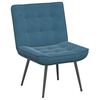 vidaXL Chaise de relaxation bleu 64x74x84 cm velours