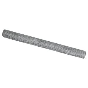 vidaXL Cl&ocirc;ture hexagonale Argent&eacute; 1,5 x 50 m Acier galvanis&eacute;