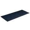 vidaXL Tapis d'escalier autocollants 30 pi&egrave;ces 60 x 25 cm Bleu marine Rectangulaire