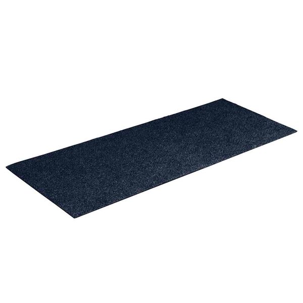 vidaXL Tapis d'escalier autocollants 30 pi&egrave;ces 60 x 25 cm Bleu marine Rectangulaire