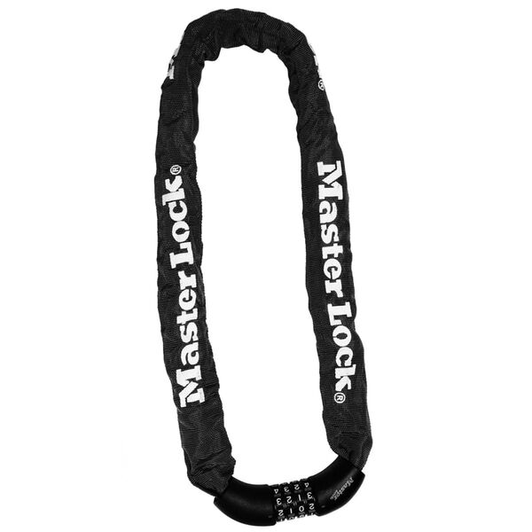 Master Lock Cha&icirc;ne et serrure &agrave; combinaison Acier 90cmx8mm 8392EURDPRO