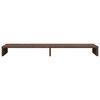 vidaXL Support de moniteur ch&ecirc;ne marron 100x27x10 cm bois d'ing&eacute;nierie