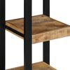 vidaXL &Eacute;tag&egrave;re murale 35x35x100 cm bois de manguier brut massif