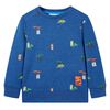 Sweatshirt pour enfants m&eacute;lange bleu fonc&eacute; 104