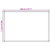 vidaXL Tapis de tente 200x300 cm Anthracite
