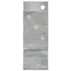 vidaXL Piquets de cl&ocirc;ture 6 pcs Argent&eacute; 8x6x15 cm Acier galvanis&eacute;