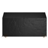 vidaXL Housses de banc de jardin 2 pcs 8 &oelig;illets 190x70x70/88 cm PE