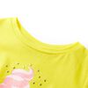 T-shirt pour enfants jaune 92