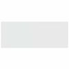 vidaXL &Eacute;tag&egrave;re murale flottante 2 pcs Blanc brillant 60x23,5x3,8cm MDF