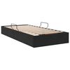 vidaXL Lit de Rangement avec stockage Noir 90 x 190 cm Velours