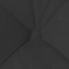 vidaXL Coussins de si&egrave;ge 4 pcs Noir 45 x 45 cm Tissu en microfibre