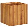 vidaXL Lit sur&eacute;lev&eacute; de jardin 50x50x50 cm Bois massif d'acacia