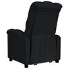 vidaXL Fauteuil inclinable Noir Tissu