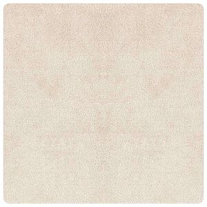 vidaXL Tapis Shaggy Anti-d&eacute;rapant Cr&egrave;me 120 x 120 cm PP